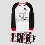 Christmas Matching Family Pajamas Funny Cute Snowman How Snowflakes Made Pajamas Set