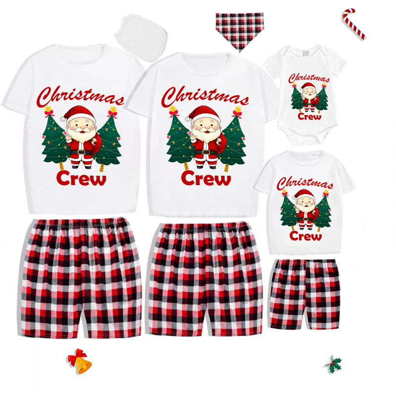 Matching Family Christmas Pyjamas Sets – Men, Women, Kids, Baby & Pet Dog – Green Lounge Set