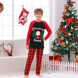 Christmas Matching Family Pajamas Christmas Crew Santa Christmas Tree Plaids Pajamas Set