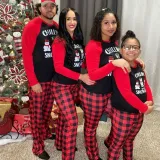 Christmas Family Matching Sleepwear Pajamas Sets Chillin With Snowmies Snowman Bear Tops And Plaids Pants