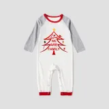 Christmas Matching Family Pajamas Together We Are Family Gray Pajamas Set