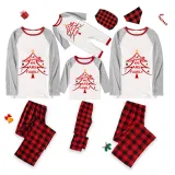 Christmas Matching Family Pajamas Together We Are Family Gray Pajamas Set