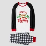 Christmas Matching Family Pajamas Have A Holly Jolly Christmas White Pajamas Set