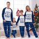 Christmas Matching Family Pajamas Christmas With My Gnomies Blue Pajamas Set