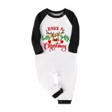 Christmas Matching Family Pajamas Have A Holly Jolly Christmas Green Plaids Pajamas Set