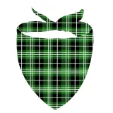 Christmas Matching Family Pajamas Merry Christmas Tree Green Plaids Family Set