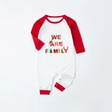 Christmas Matching Family Pajamas We Are Family White Pajamas Set
