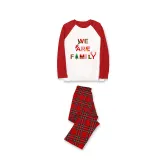 Christmas Matching Family Pajamas We Are Family White Pajamas Set