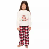 Christmas Matching Family Pajamas We Are Family White Pajamas Set