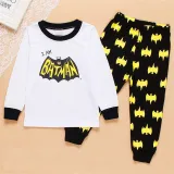 Toddler Boy 2 Pieces Bat Pajamas Sleepwear Long Sleeve Shirt & Leggings Set