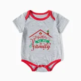 Christmas Matching Family Pajamas Together We Are Family Home Gray Pajamas Set
