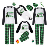Christmas Matching Family Pajamas Christmas With My Tribe Green Pajamas Set
