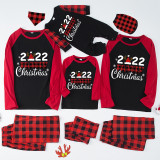 Christmas Matching Family Pajamas 2022 Family Christmas Hat Black And Red Pajamas Set