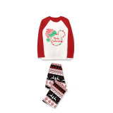 Christmas Matching Family Pajamas Multicolor Cartoon Mouse Seamless Reindeer White Pajamas Set