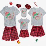 Christmas Matching Family Pajamas Multicolor Cartoon Mouse Gray Pajamas Set