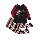 Christmas Matching Family Pajamas Multicolor Cartoon Mouse Seamless Reindeer Black Pajamas Set