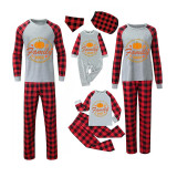 Thanksgiving Day Matching Family Pajamas Thanksgiving Slogan Turkey Pajamas Set
