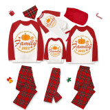 Thanksgiving Day Matching Family Pajamas Thanksgiving Slogan Turkey Pajamas Set