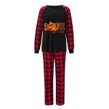 Thanksgiving Day Matching Family Pajamas Love Turkey Fall Y’all Black Pajamas Set