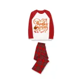 Thanksgiving Day Matching Family Pajamas Love Gnome Maples White Pajamas Set