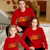 Family Thanksgiving Day Multicolor Matching Sweater Love Turkey Fall Y’all Pullover Hoodies