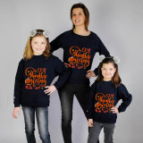 Family Thanksgiving Day Multicolor Matching Sweater Thanksgiving Slogan Turkey Pullover Hoodies