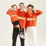 Family Thanksgiving Day Multicolor Matching Sweater Sunflowers Thanksful Pullover Hoodies
