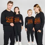 Family Thanksgiving Day Multicolor Matching Sweater Thanksgiving Slogan Turkey Pullover Hoodies