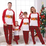 Thanksgiving Day Matching Family Pajamas Love Turkey Fall Y’all White Pajamas Set