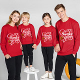 Family Thanksgiving Day Multicolor Matching Sweater Thanksgiving Slogan Turkey Pullover Hoodies