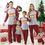 Thanksgiving Day Matching Family Pajamas Sunflowers Thanksful White Pajamas Set