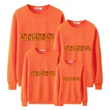 Family Thanksgiving Day Multicolor Matching Sweater Maples Thanksful Pullover Hoodies