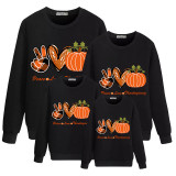 Family Thanksgiving Day Multicolor Matching Sweater Peace Love Thanksgiving Pumpkin Pullover Hoodies