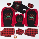 Christmas Matching Family Pajamas Together We Are Family Home Black And Red Pajamas Set