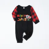Christmas Matching Family Pajamas Merry Christmas Koala Black And Red Pajamas Set