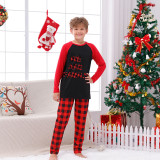 Christmas Matching Family Pajamas We Are Family Plaids Black And Red Pajamas Set