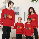 Family Thanksgiving Day Multicolor Matching Sweater Peace Love Thanksgiving Pumpkin Pullover Hoodies