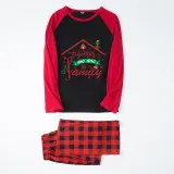 Christmas Matching Family Pajamas Together We Are Family Home Black And Red Pajamas Set