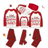 Christmas Matching Family Pajamas The Joy Of Christmas Is Family Black And White Pajamas Set