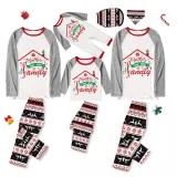 Christmas Matching Family Pajamas Together We Are Family Gray Pajamas Set
