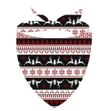 Christmas Matching Family Pajamas Deer Antler Gray Pajamas Set