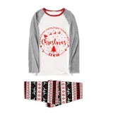 Christmas Matching Family Pajamas Making Memories Together Crew Gray Pajamas Set