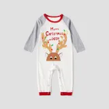 Christmas Matching Family Pajamas Merry Christmas My Deer Gray Pajamas Set