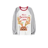Christmas Matching Family Pajamas Merry Christmas My Deer Gray Pajamas Set