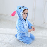 Baby Blue Onesie Kigurumi Pajamas Halloween Cosplay Costumes for Unisex Baby