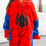 Kids Red Spider Onesie Kigurumi Pajamas Kids Animal Costumes for Unisex Children