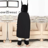 Family Kigurumi Pajamas Grey Bat Animal Onesie Cosplay Costume Pajamas For Kids and Adults