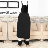 Kids Grey Bat Onesie Kigurumi Pajamas Kids Animal Costumes for Unisex Children