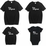 Matching Family Prints The Original Remix Encore Slogan T-shirts