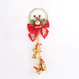 Merry Christmas Santa Claus Jingle Bell Ornament Christmas Decoration